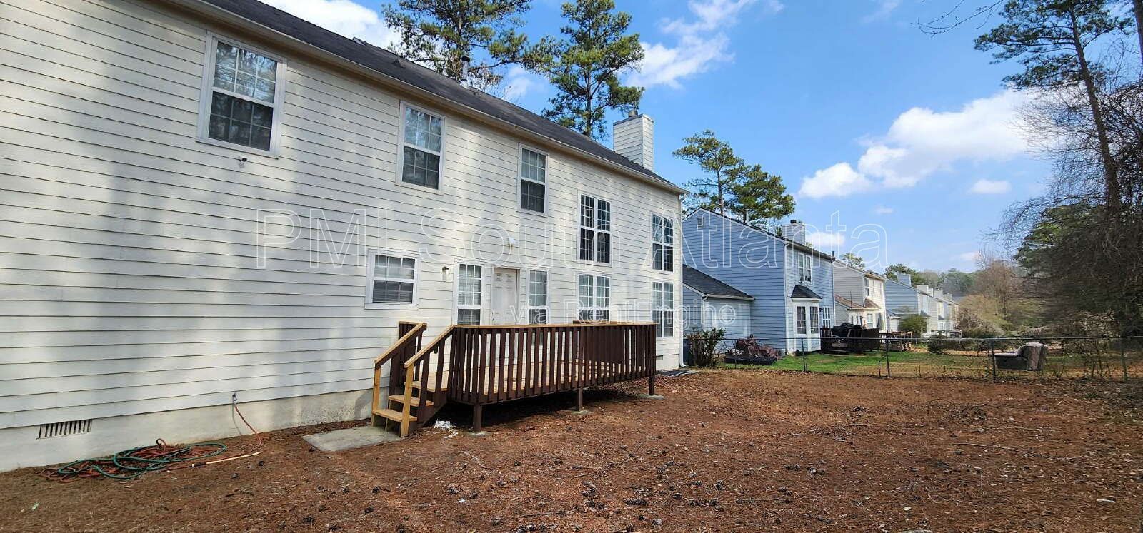 3BR / 2.5BA Two-Story Home with Soaring Living Room, Fireplace, Updated Kitchen with Gas Stove, and Private Backyard Deck – $1,800/Month property image