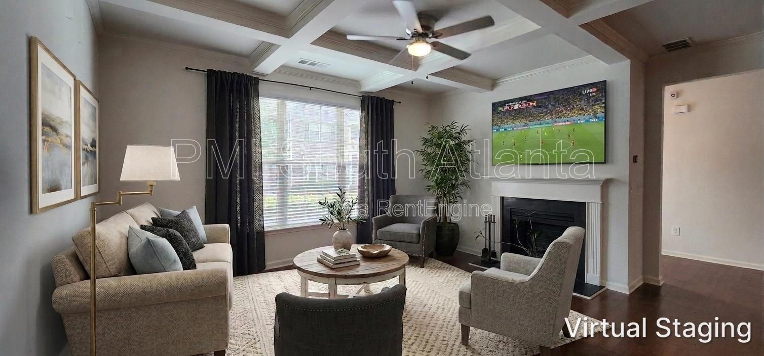 Luxury 3 Bedroom Townhome for Rent in Fairburn, GA | Pool & Tennis Community | Washer & Dryer Included | $2,350/Month property image