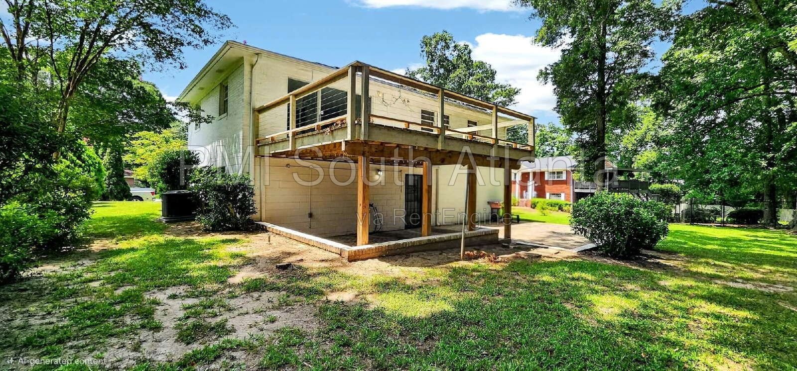 Renovated 4-Bedroom Split-Level Home with Expansive Deck & Private Backyard | Jonesboro, GA | $2,090/Month property image